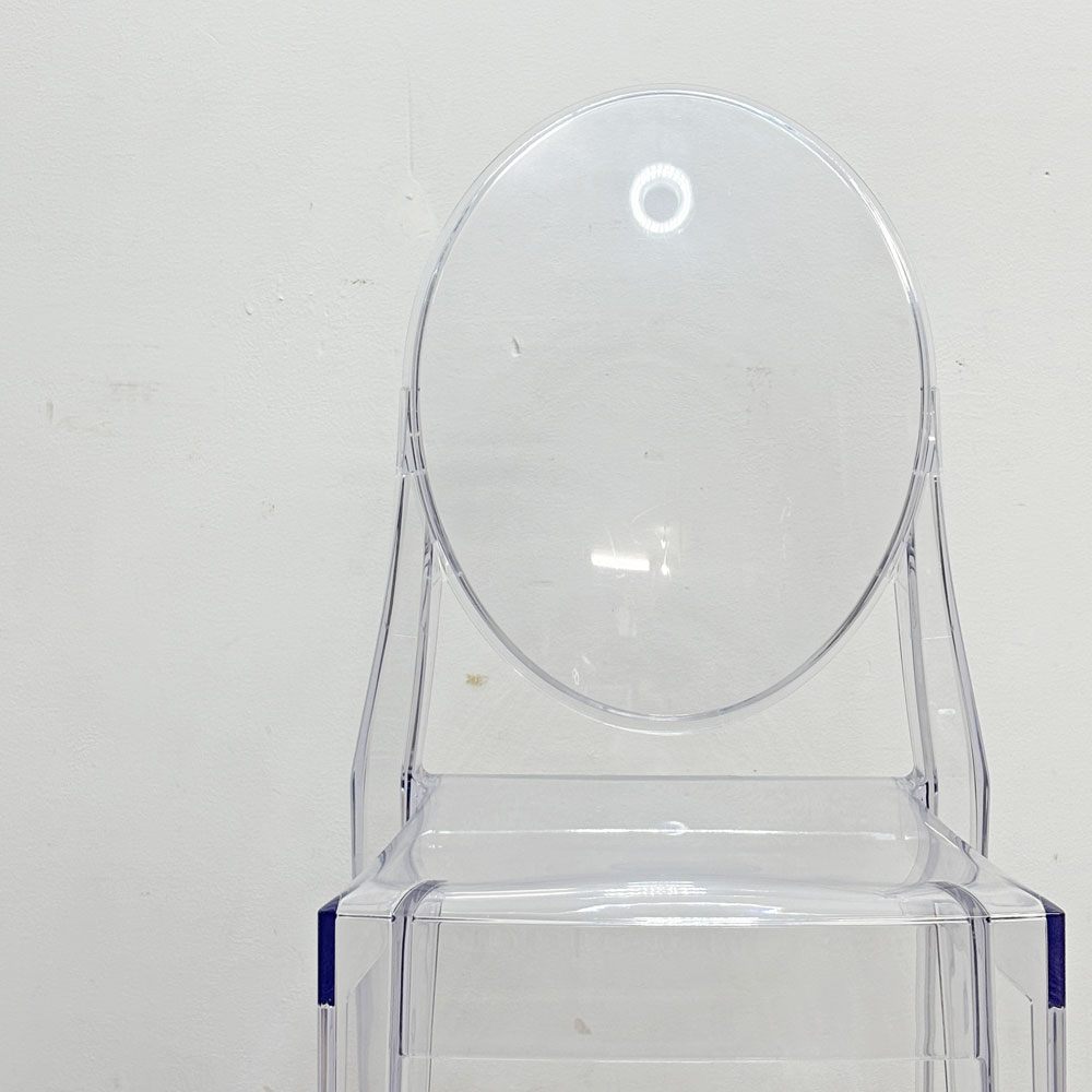 カルテル Kartell ビクトリア ゴースト Victoria Ghost クリスタル ダイニングチェア フィリップ・スタルク Philippe Starck イタリアモダン B ●