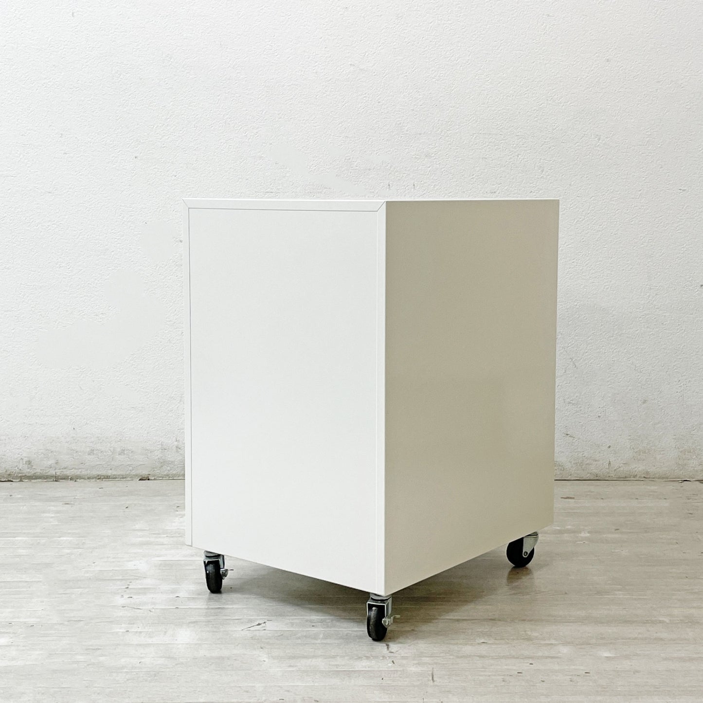 クレイト&バレル Crate&Barrel ピルセンソルト Pilsen Salt ファイルキャビネット デスクキャビネット ワゴン 2ドロワー ホワイト ●