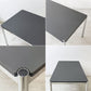 USMモジュラーファニチャー USM Haller USMハラーテーブル ワーキングデスク ダイニングテーブル チャコールリノリウム H74cm アジャスター C ●