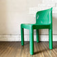 カルテル Kartell バルトリチェア 4875 Chair ダイニングチェア サイドチェア ポリプロピレン製 グリーン カルロ・バルトリ Carlo Bartoli イタリア ビンテージ ◎