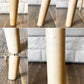 天童木工 Tendo リングスツール Ring Stool ビニールレザーシート オールマイティホワイト メープル材 加藤徳吉 定価￥39,600- ◎
