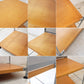 無印良品 MUJI ステンレスユニットシェルフ ワイド メープル材 棚板4枚 バックパネル付 W84.5 x H120cm シンプルナチュラル B ●