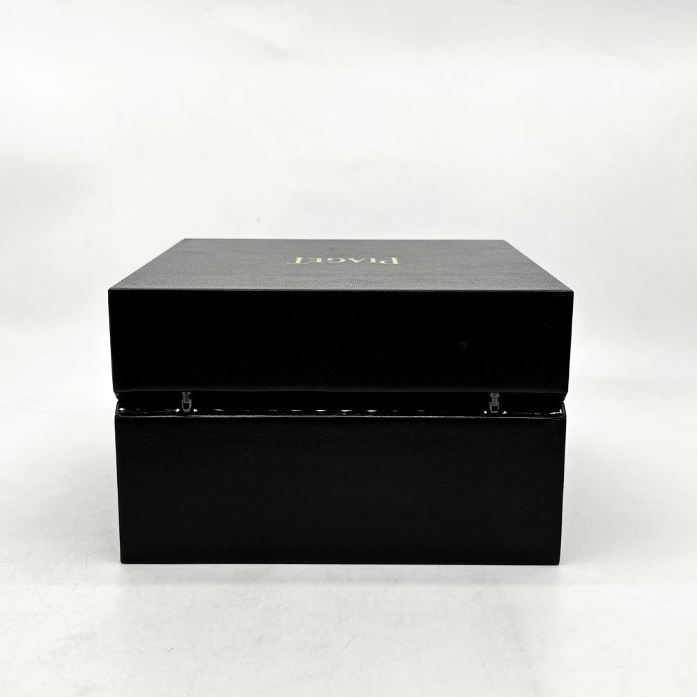 ピアジェ PIAGET 時計 ウォッチボックス ケース 純正ボックス 箱のみ ブラック 冊子付き スイス  D ●