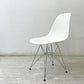 ハーマンミラー HermanMiller × ヴィトラ vitra Wネーム サイドシェルチェア ポリプロピレン エッフェルベース ホワイト C&Rイームズ 現状品 ●