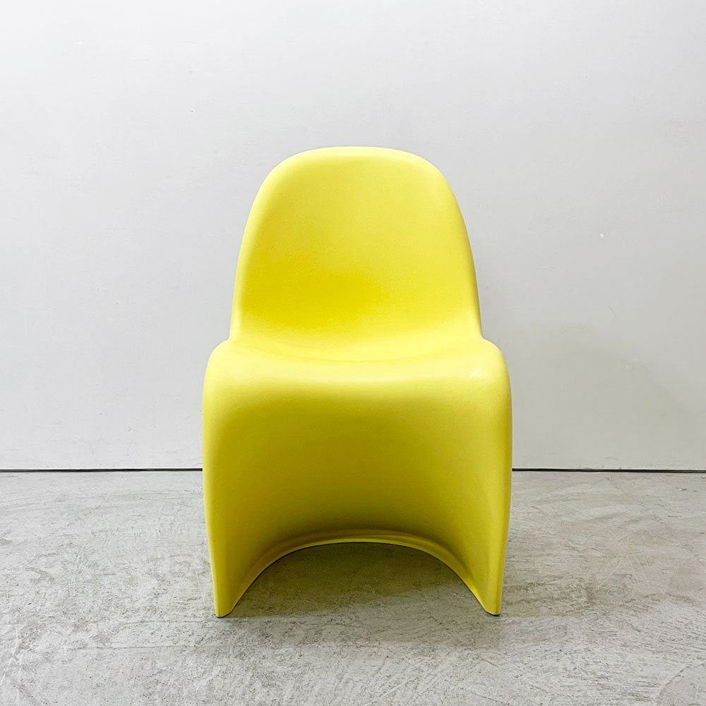 ヴィトラ vitra パントンチェア Panton Chair イエロー 廃盤カラー ヴェルナー・パントン ミッドセンチュリー スペースエイジ B ●