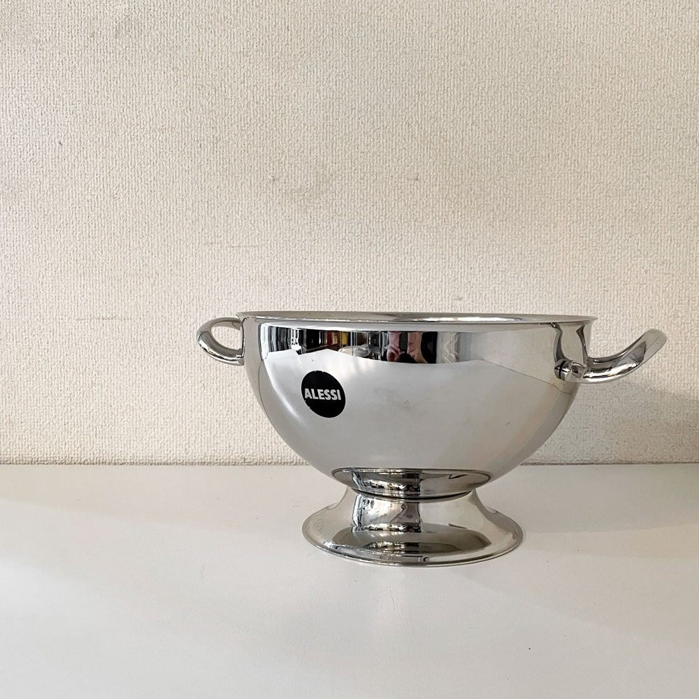 アレッシィ ALESSI ハンドル付ボウル チューリン W31.5cm ステンレス製 アルフラアレッシィ イタリア 廃番 ◎