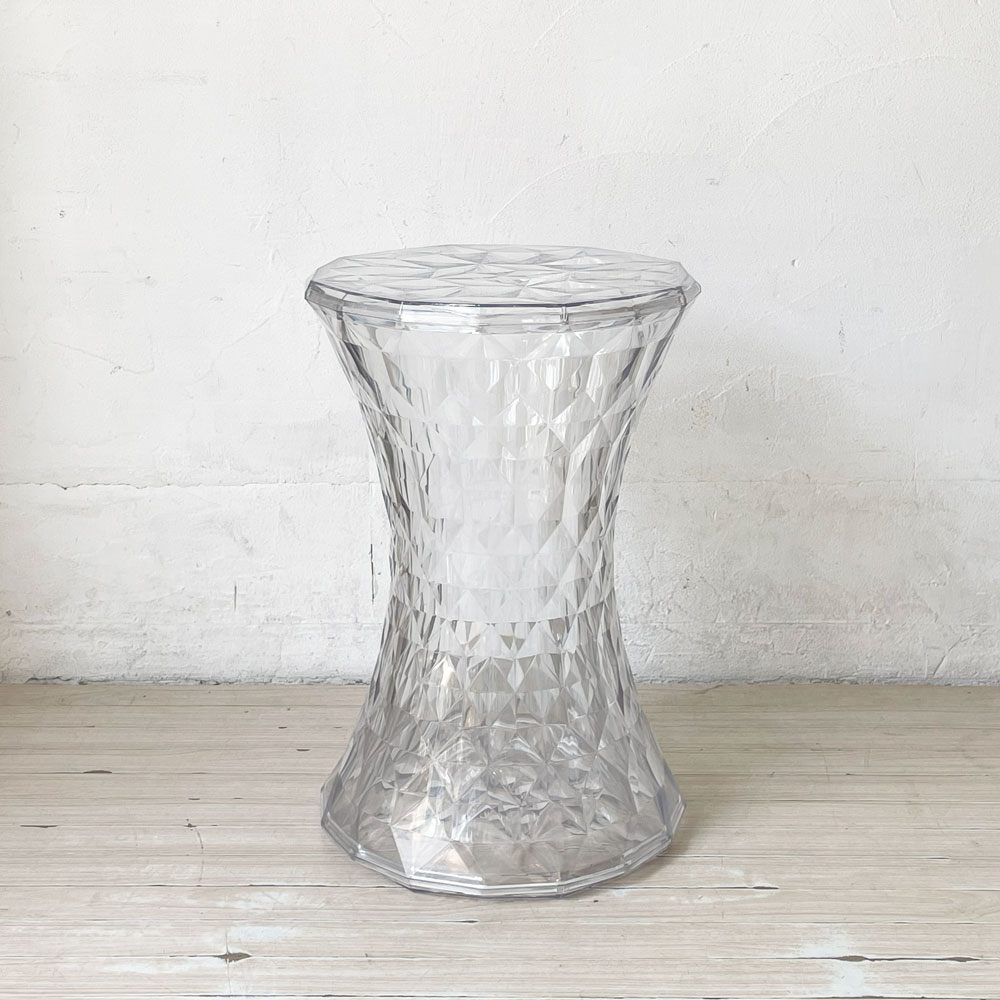 カルテル Kartell ストーン STONE スツール Stool クリスタル crystal マルセル・ワンダース Marcel Wanders イタリア 定価47,700円 ★