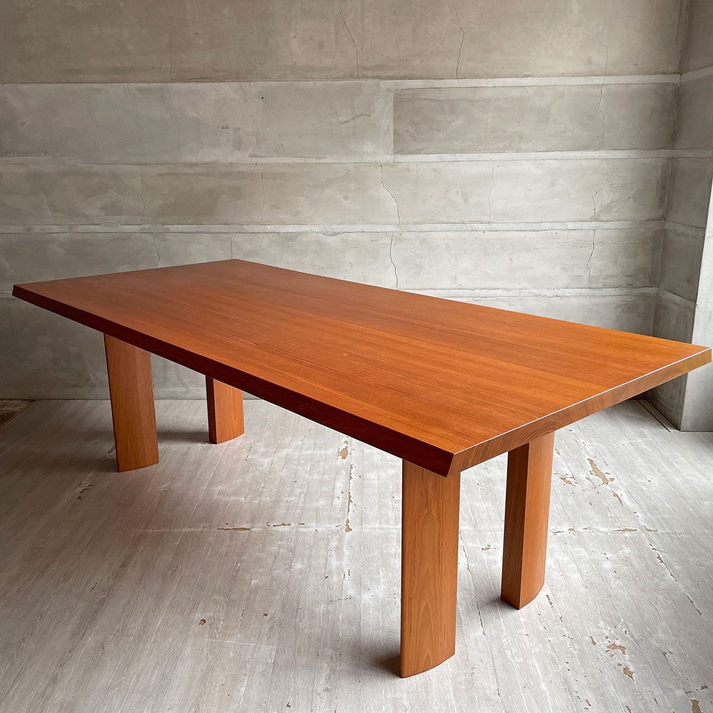 家具蔵 KAGURA ヴィンテージシリーズ VINTAGE チーク無垢材 ダイニングテーブル クラフト家具 国産家具 W200 希少 ♪