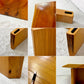 クラフト家具 Craft Furniture 欅無垢材 一枚板 ローテーブル 座卓 耳付き 天然木 ナチュラル W168.5cm  ●