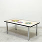 ベルギー ビンテージ Belgium Vintage セラミック タイルトップ コーヒーテーブル Tile Top Coffee Table 60's-70's リビングテーブル センターテーブル ミッドセンチュリー ●