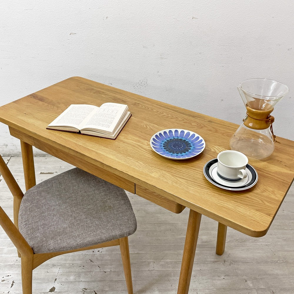 アクタス ACTUS アクタスキッズ サークル SARCLE デスク W120cm オーク無垢材 定価¥95,700- ●