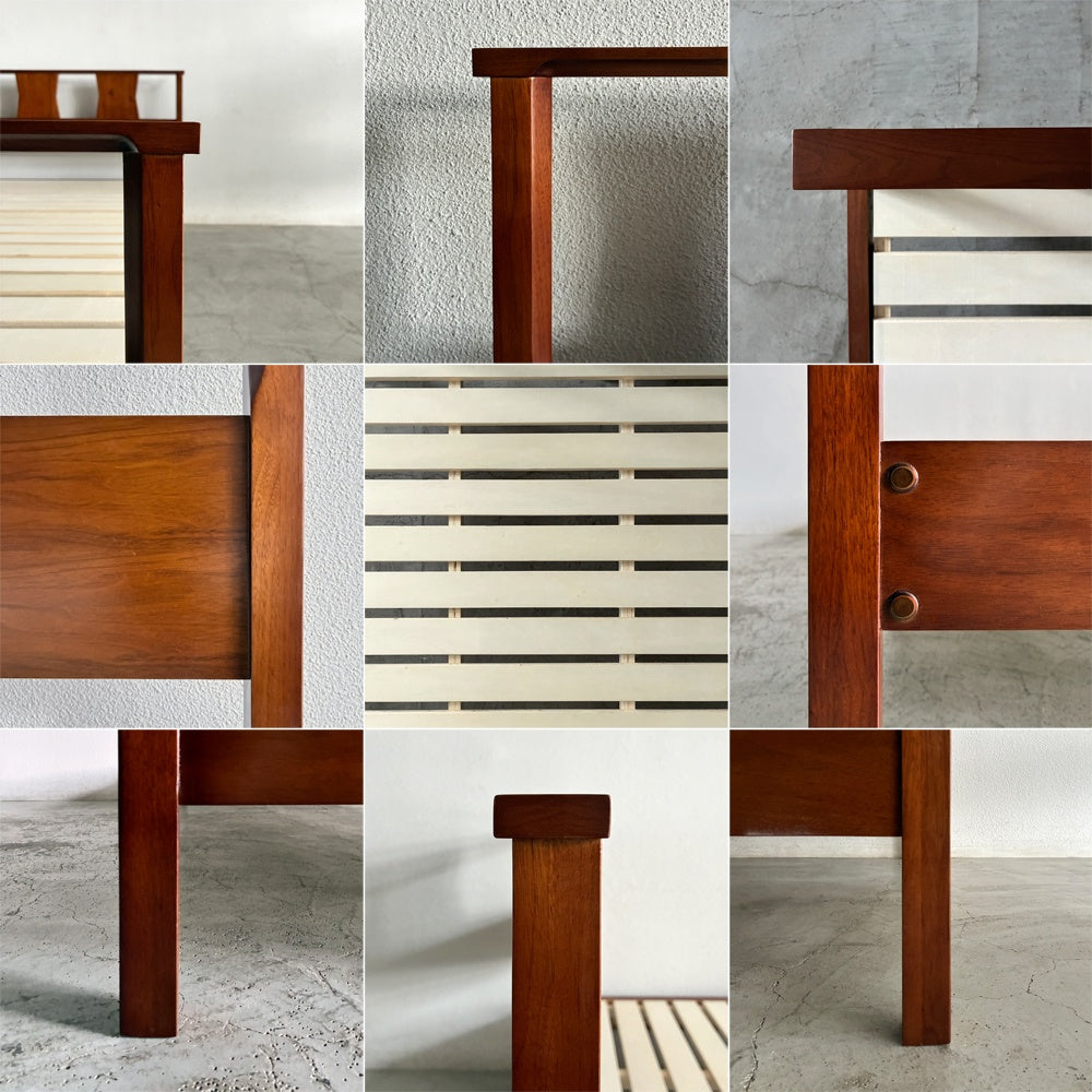 アクメファニチャー ACME Furniture ブルックス ベッド BROOKS BED セミダブルサイズ ベッドフレーム 参考価格約8.9万円 USビンテージスタイル ミッドセンチュリーモダンテイスト jsF ジャーナルスタンダード 〓