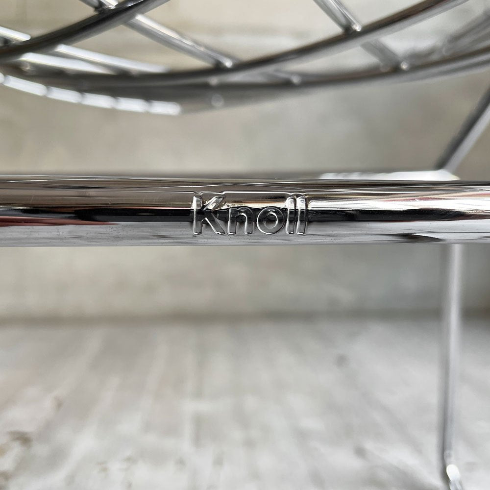 ノル Knoll チャイルズ ダイヤモンドチェア Child's Diamond Chair キッズチェア クロームフレーム シートパッド付 ハリー・ベルトイア Harry Bertoia 希少 ♪