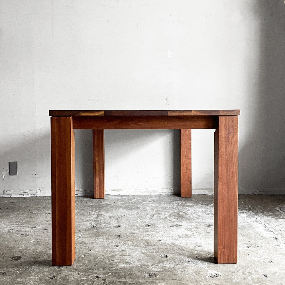 シキファニチア SIKI FURNITURE トレ ダイニングテーブル ウォールナット無垢材 W150cm ブラウン ナチュラル モダン デザイン ■
