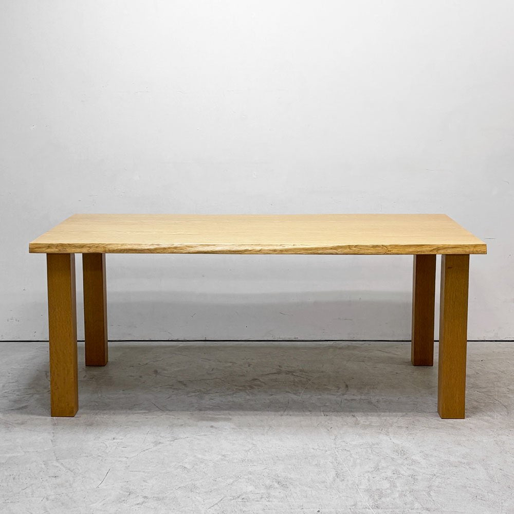 家具蔵 KAGURA ヴィンテージシリーズ VINTAGE ダイニングテーブル ナラ無垢材 耳付き W170cm クラフト家具 国産家具 ナチュラル ●