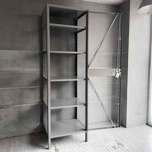 リオン LYON メッシュロッカー MESH LOCKER スチール グレー W61 パシフィックファニチャー P.F.S取扱 インダストリアル USA 米国 ♪