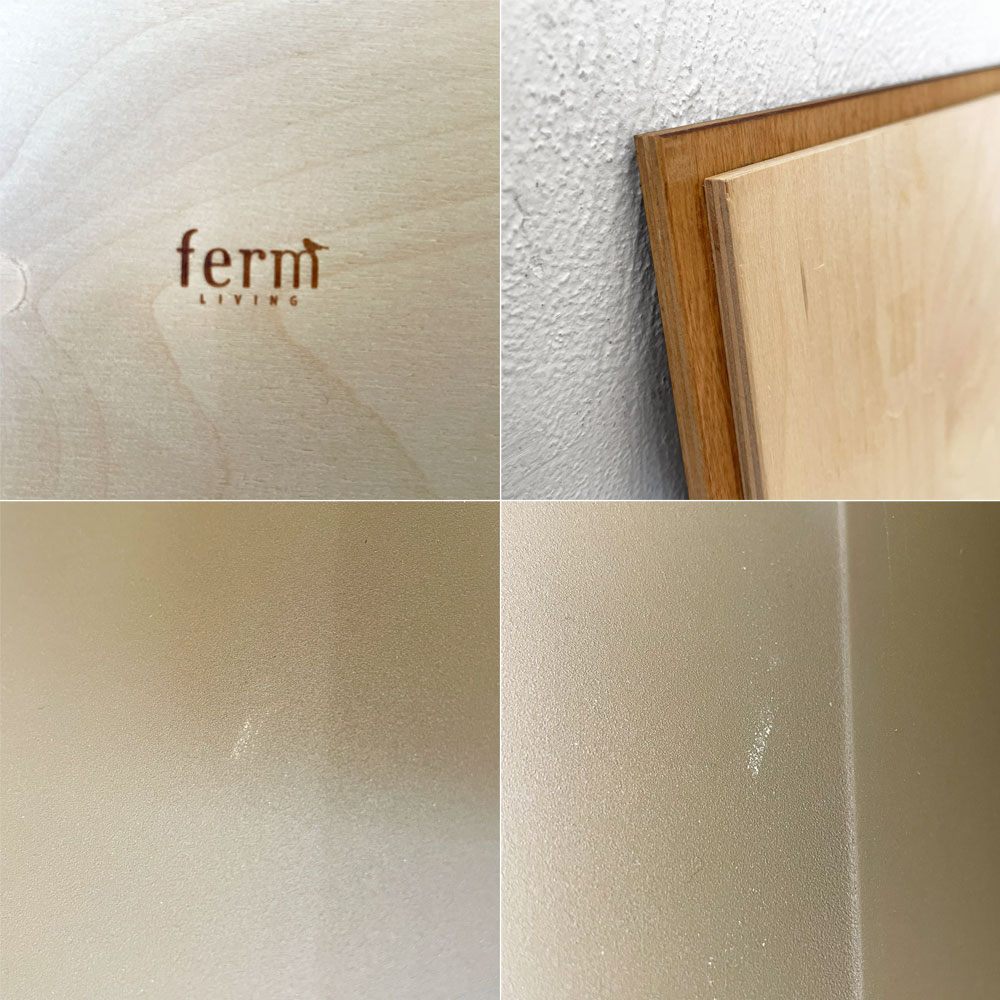 ファームリビング ferm LIVING プラントボックスラージ Plant Box Large 専用トレイ付 スチール×オーク オリーブ 参考価格￥69.300- ★