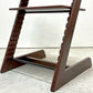 ストッケ STOKKE トリップトラップ TRIPP TRAPP ベビーチェア キッズチェア S/N無し ブラウン ノルウェー 北欧家具 ●