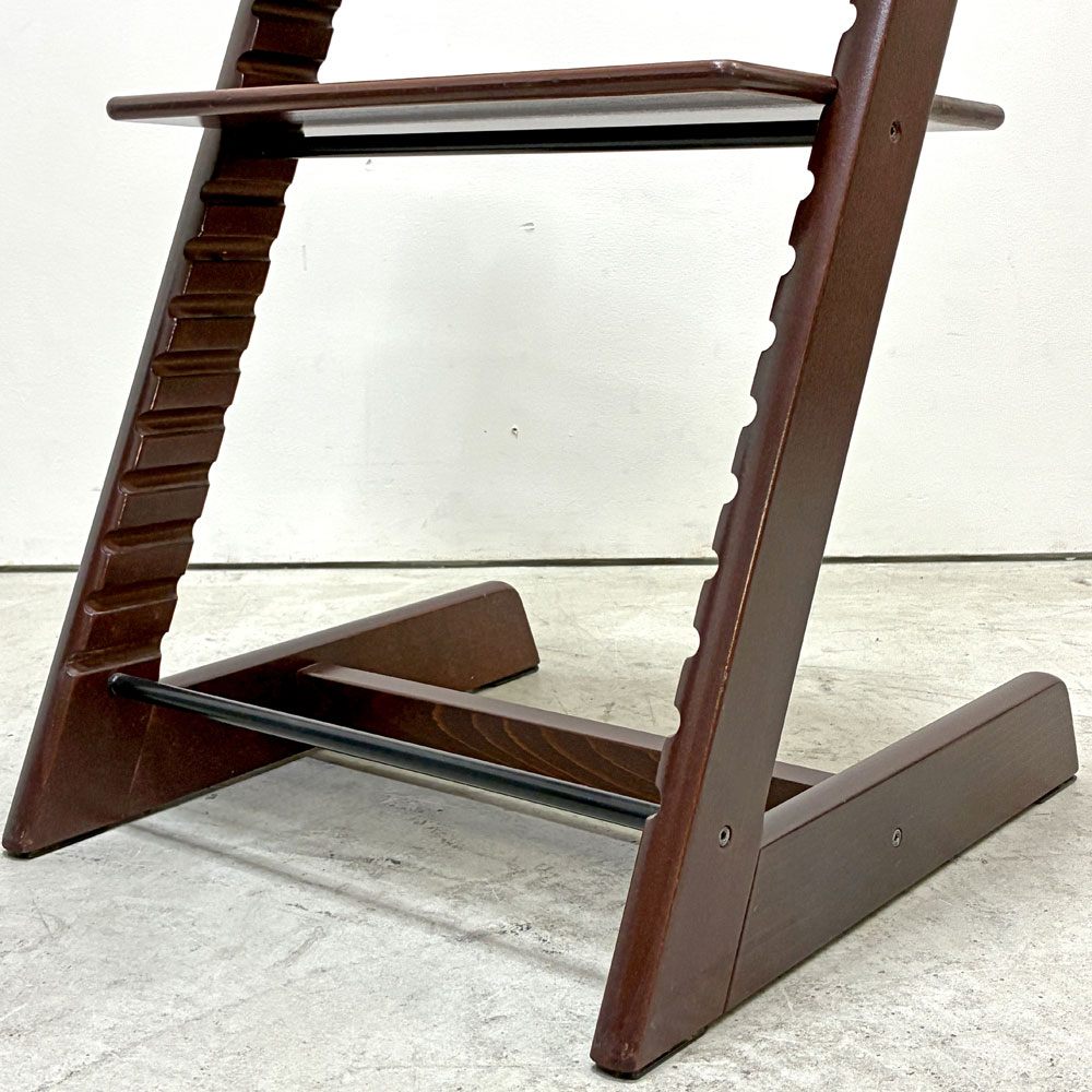 ストッケ STOKKE トリップトラップ TRIPP TRAPP ベビーチェア キッズチェア S/N無し ブラウン ノルウェー 北欧家具 ●