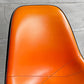 ハーマンミラー Herman Miller 2ndビンテージ サイドシェルチェア ナウガレザー FRP スタッキングベース イームズ ♪
