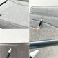 コクヨ KOKUYO オフセットフレームチェア offset frame chair オフィスチェア スタッキングチェア 4本脚 ファブリックシート スカイグレー キャスター B ●