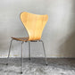 フリッツハンセン Fritz Hansen 3107 セブンチェア ビーチ材 ナチュラル ラッカー仕上げ アルネ・ヤコブセン スタッキング デンマーク 北欧家具 B ■