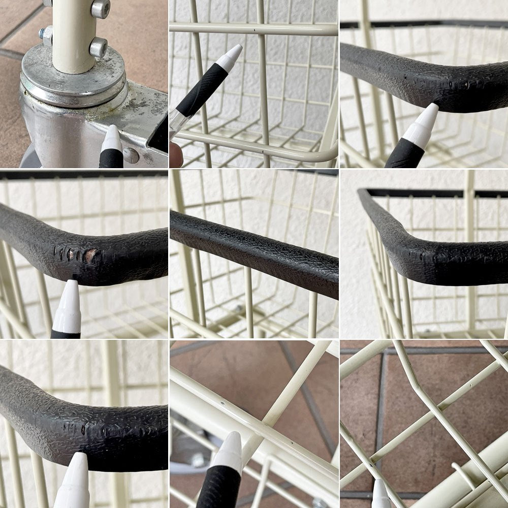 ダルトン DULTON ランドリー カート ウィズ ポール ラック LAUNDRY CART WITH POLE RACK インダストリアルデザイン 定価36,300円 ◇