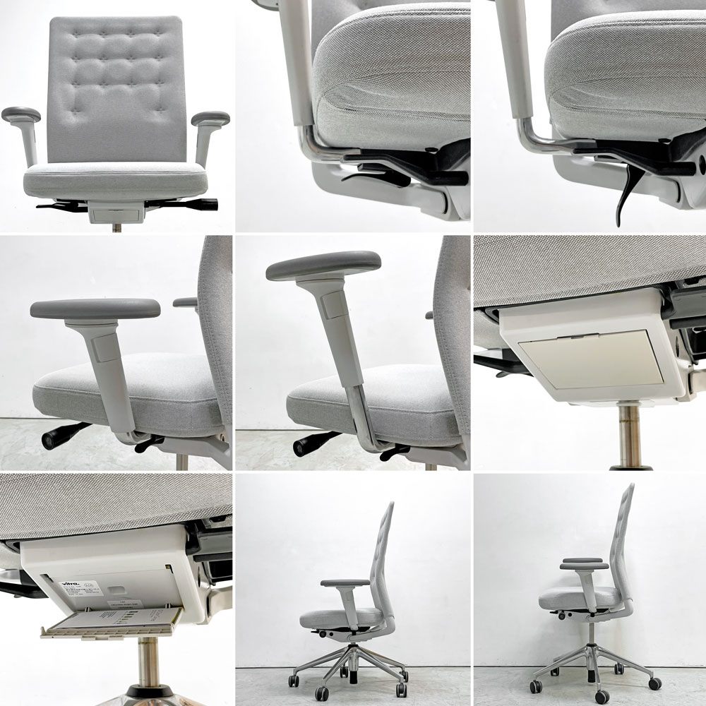 ヴィトラ vitra IDトリム ID Trim 2Dアームレスト オフィスチェア デスクチェア キャスター アントニオ・チッテリオ 定価 ￥209,000- ●