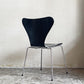 フリッツハンセン Fritz Hansen セブンチェア ダイニングチェア カラードアッシュ ブラック アルネ・ヤコブセン 北欧 デンマーク 定価￥75,680- ■
