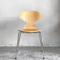 フリッツハンセン Fritz Hansen 3101 アリンコチェア アントチェア 4本脚 ナチュラルビーチ ラッカー仕上げ アルネ・ヤコブセン A ■
