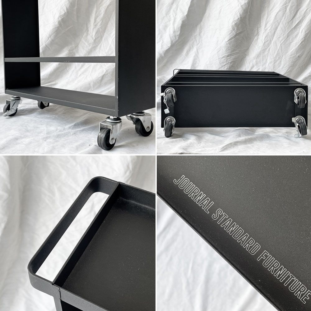 ジャーナルスタンダードファニチャー TOWER x JSF スリムワゴンハンドル SLIM WAGON HANDLE スチール スパイスラック 収納ワゴン ◇