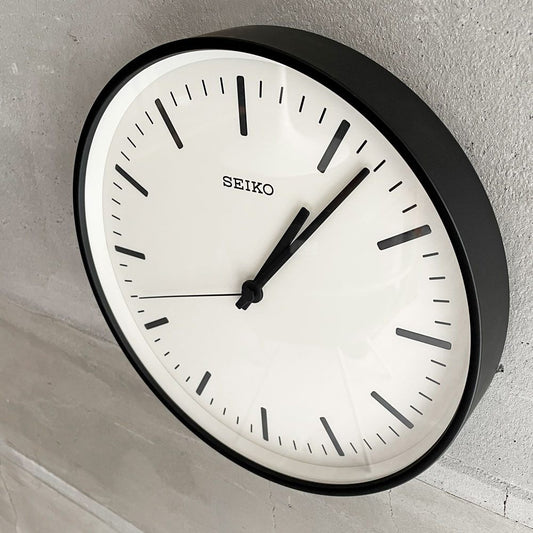 セイコー SEIKO KX309 掛け時計 アナログ 電波時計 ウォールクロック パワーデザインプロジェクト 定価 ￥39,600- ♪