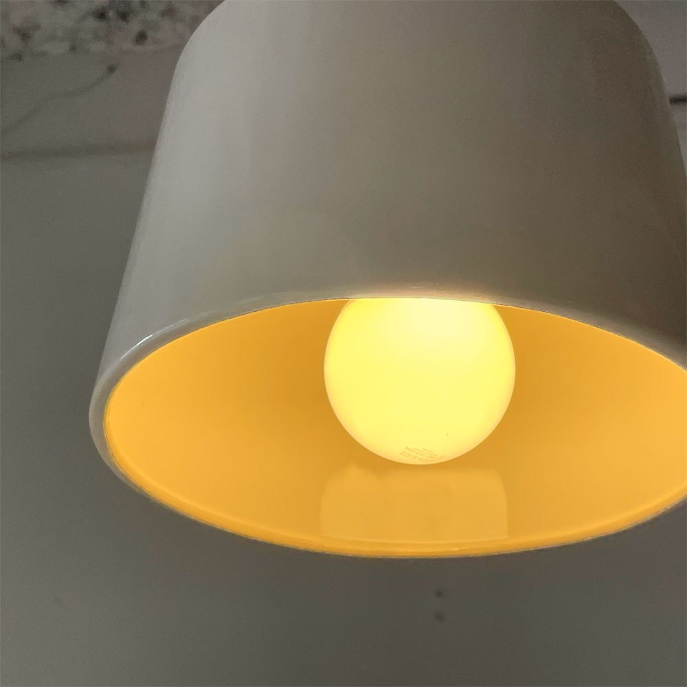 イデー IDEE モレ シェード シーリングランプ MOLLE SHADE CEILING LAMP ペンダントライト 磁器製 照明 現状品 定価￥34,900- ★