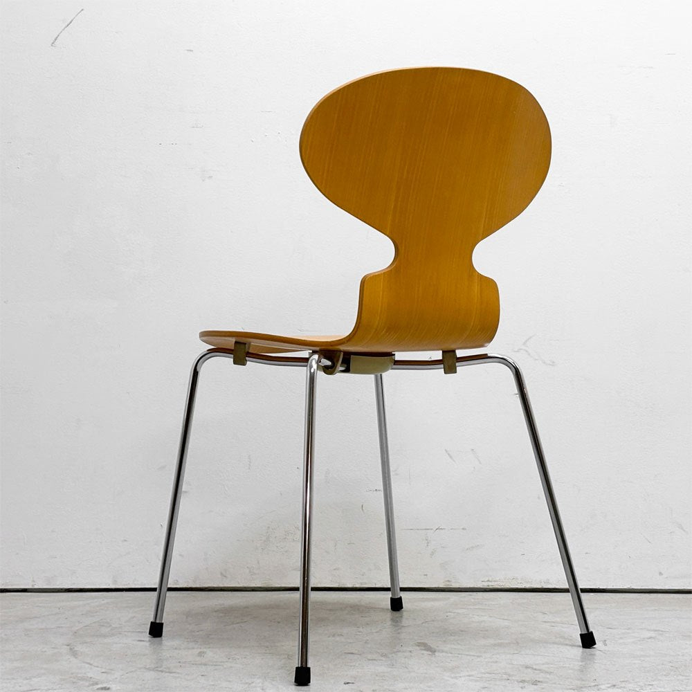 フリッツハンセン Fritz Hansen 3101 アリンコチェア アントチェア 4本脚 ナチュラルビーチ ラッカー仕上げ アルネ・ヤコブセン F ●
