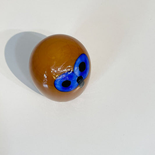 イッタラ iittala バーズバイトイッカ Birds by Toikka フクロウ Northern Owl Yellow No.455 SCOPE別注 オイバ・トイッカ イッタラバード ガラス ハンドメイド 北欧雑貨 ◎