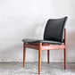 フランス＆サン France&Son 191チェア ダイニングチェア ラウンジチェア チーク材 レザー張り フィンユール Finn Juhl 北欧家具 ビンテージ ■