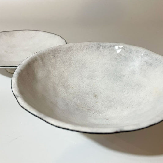 広瀬陽 YOU HIROSE 七宝焼 高台椀 蓋付 現代作家 ★