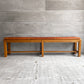 トラックファニチャー TRUCK FURNITURE SRベンチ SR BENCH ダイニングベンチ ナラ無垢材 レザー 本革 W175cm ♪