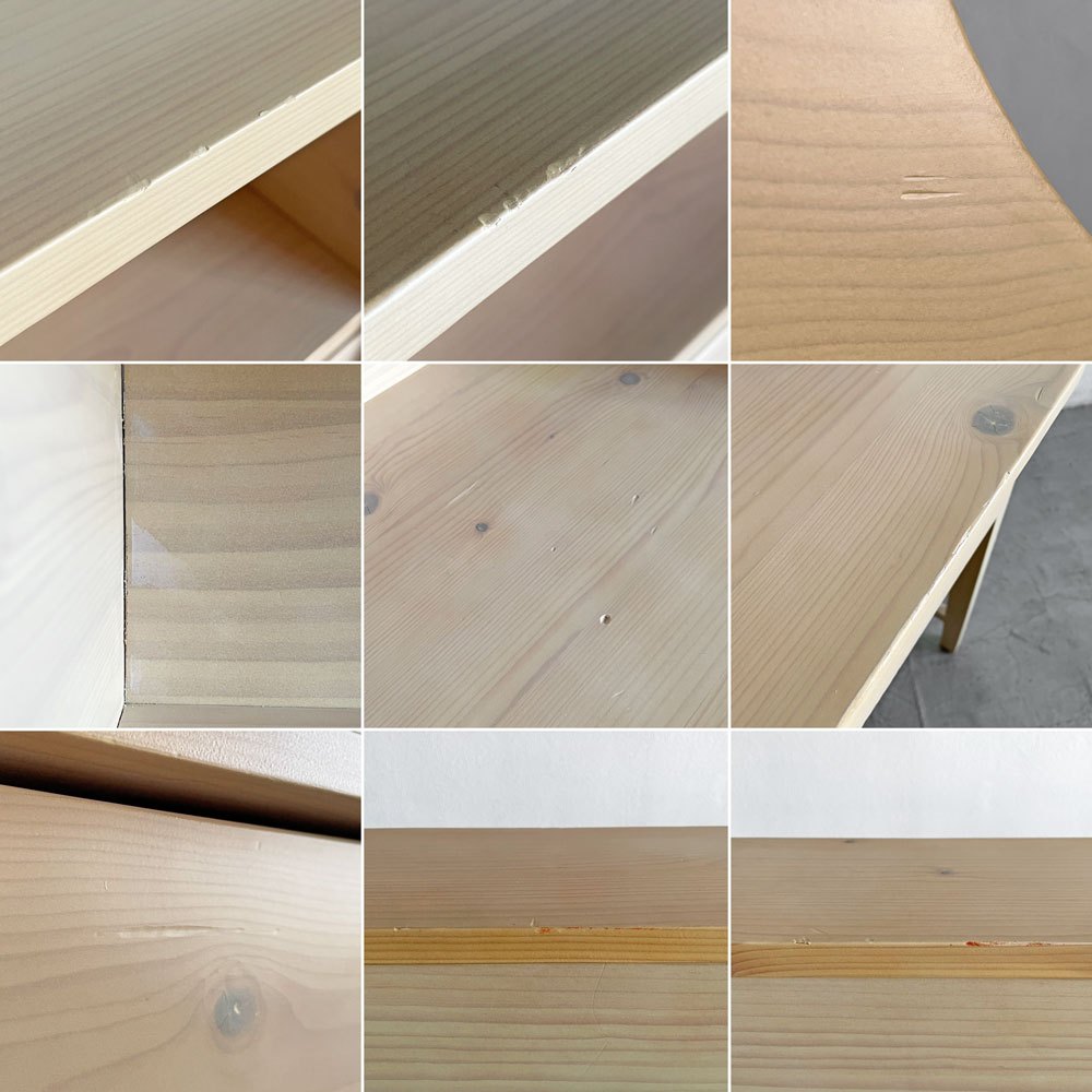 アクタス ACTUS アクタスキッズ エヴァ EVA デスク＆チェア 2点セット パイン材 ナチュラルスタイル 廃番 〓