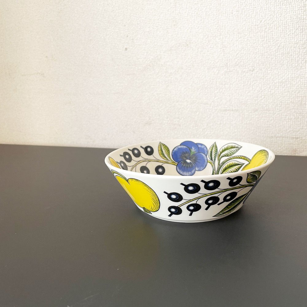 アラビア ARABIA パラティッシ PARATIISI ボウル 17cm カラー 王冠マーク 旧ロゴ ビルガー・カイピアイネン フィンランド 北欧食器 B ◎