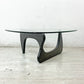 イサムノグチ Isamu Noguchi コーヒーテーブル Coffee Table ガラス天板 厚13mm リプロダクト品 デザイナーズ家具 名作 ●