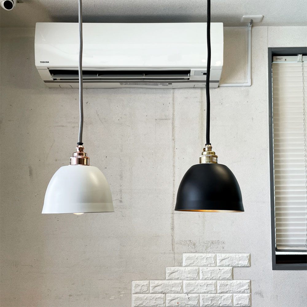 ヌークロンドン NOOK LONDON ノスタルジアライトリザーブ NL:R ミニチュアベル MINIATURE BELL & PENDANT SETS ペンダントライト ホワイト Φ15cm 箱付 定価￥28,600- ◎