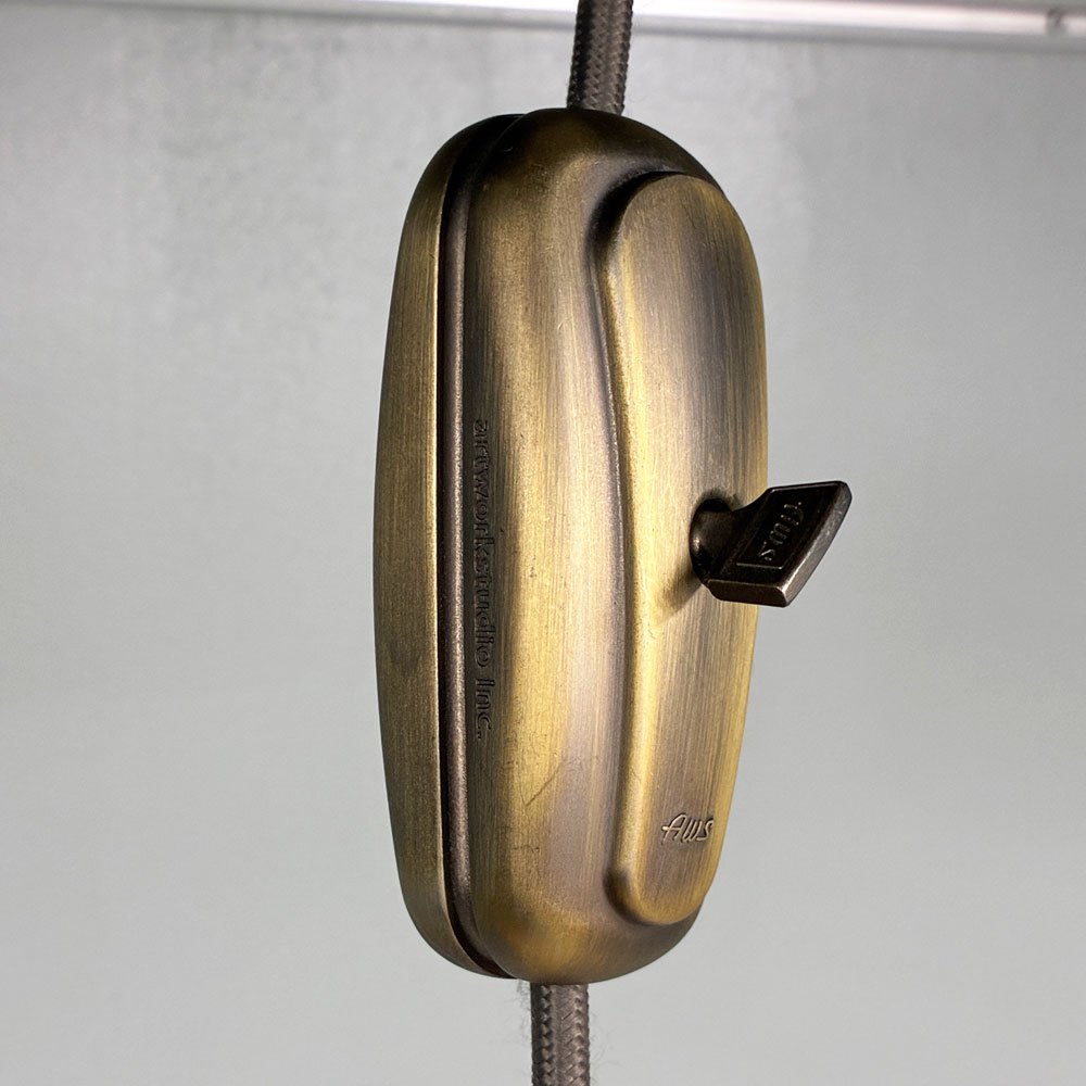 アートワークスタジオ ART WORK STUDIO カスタムシリーズ ベーシックペンダントライト Brass Pendant Light × Emission Steel 定価￥19,800- B ◎