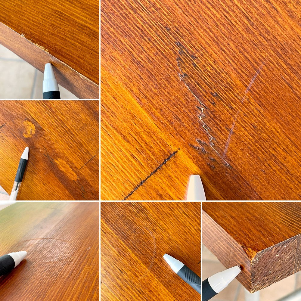 ワークテーブル エブコ EBCO ウィッシュボーンレッグ WISHBONE LEGS + 木製天板 W125cm 折り畳みテーブル 作業台 DIY P.F.S取扱い インダストリアル ◇