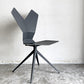 トムディクソン Tom Dixon Yチェア ダイニングチェア ブラック 回転式 アルミニウムベース ブラックパウダー塗装 モダンデザイン 希少 ■