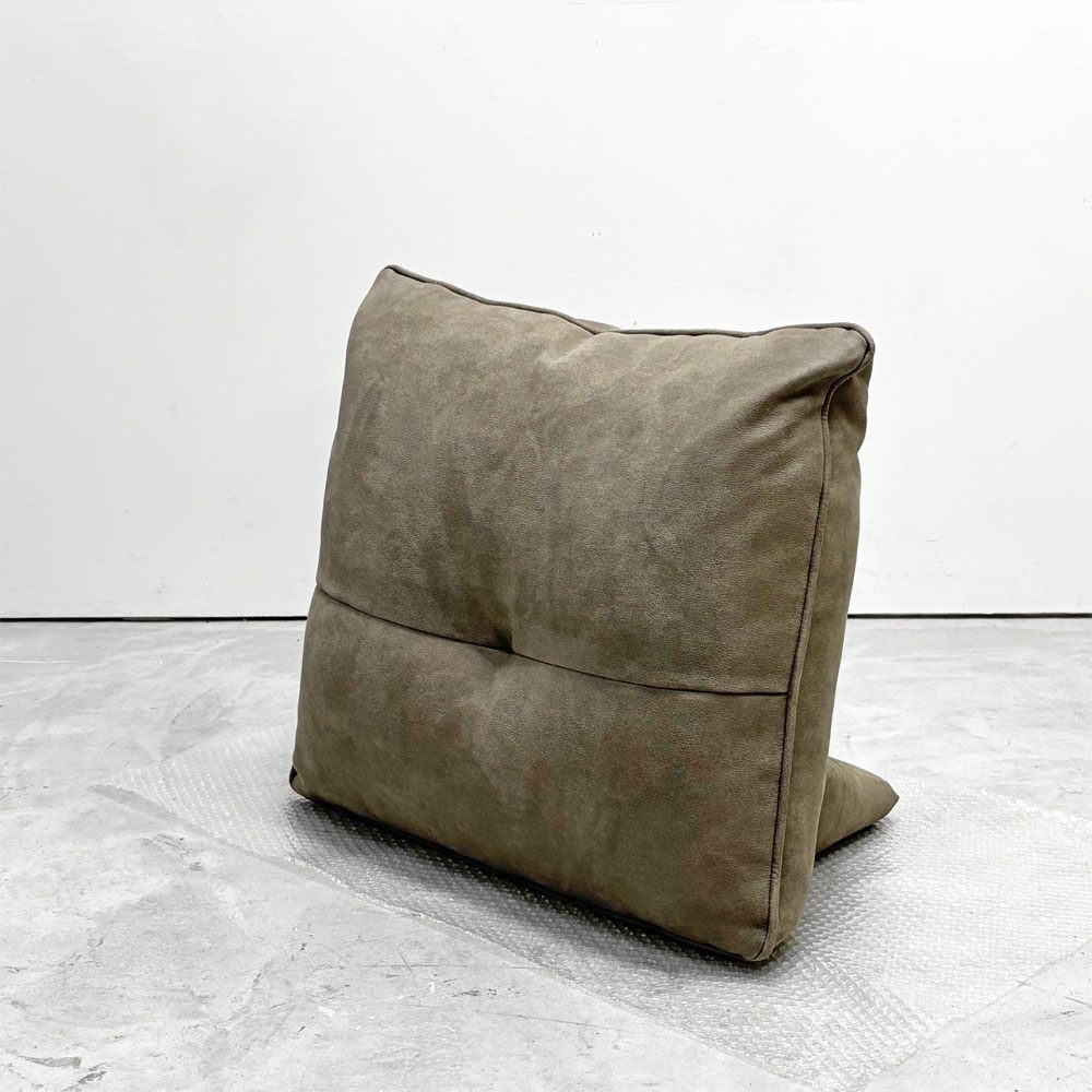リラックスフォーム RELAX FORM アルフレード ALFREDO ソファ 背クッション 置き型クッション レザーテックス 関家具 ハイタイプ H52cm 展示品●