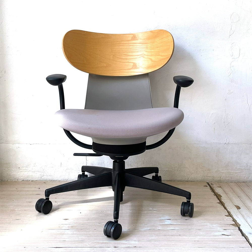 コクヨ KOKUYO イングライフ ingLIFE デスクチェア 360°グライディング ガス圧昇降式 ワークチェア 定価約11万円 ★