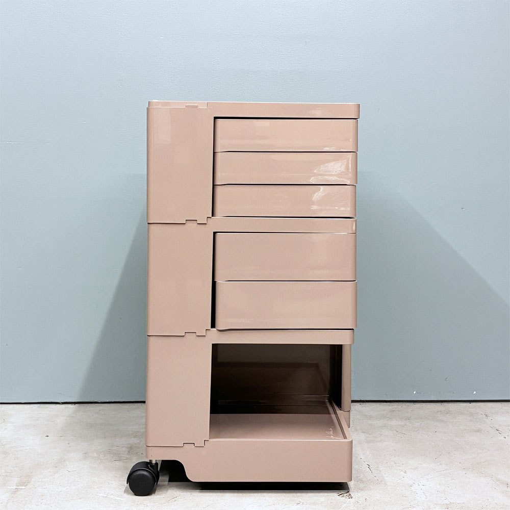 ビーライン B-LINE ボビーワゴン Boby Wagon 3段5トレイ クミンアクリルプレート付き ジョエ・コロンボ MoMA ミッドセンチュリー ◎