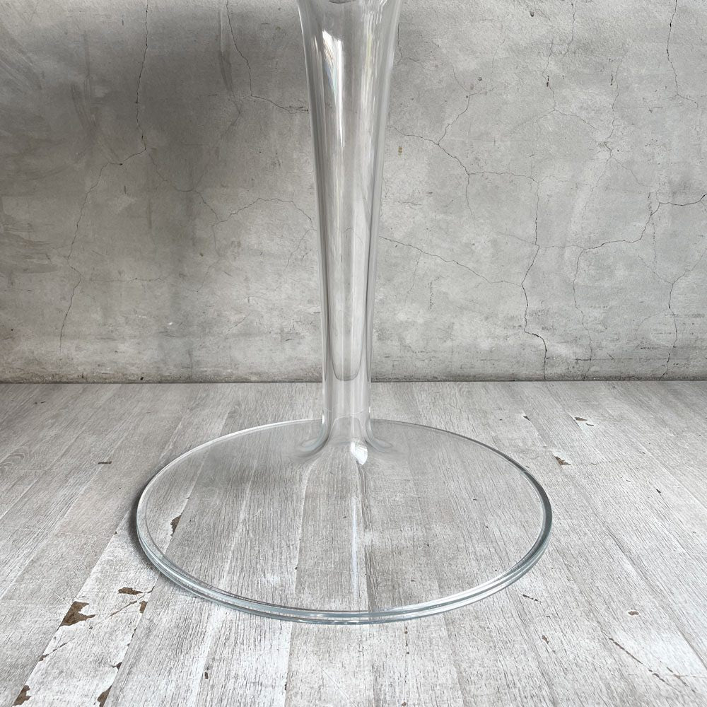 カルテル Kartell ティップトップ TIPTOP サイドテーブル ブラック PMMA フィリップ・スタルク Philippe Starck イタリア 定価￥52,500- ♪