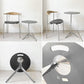 フリッツハンセン Fritz Hansen リトルフレンド LITTLE FRIEND サイドテーブル ブラック×クローム キャスパー・サルト 定価￥163,900- ★